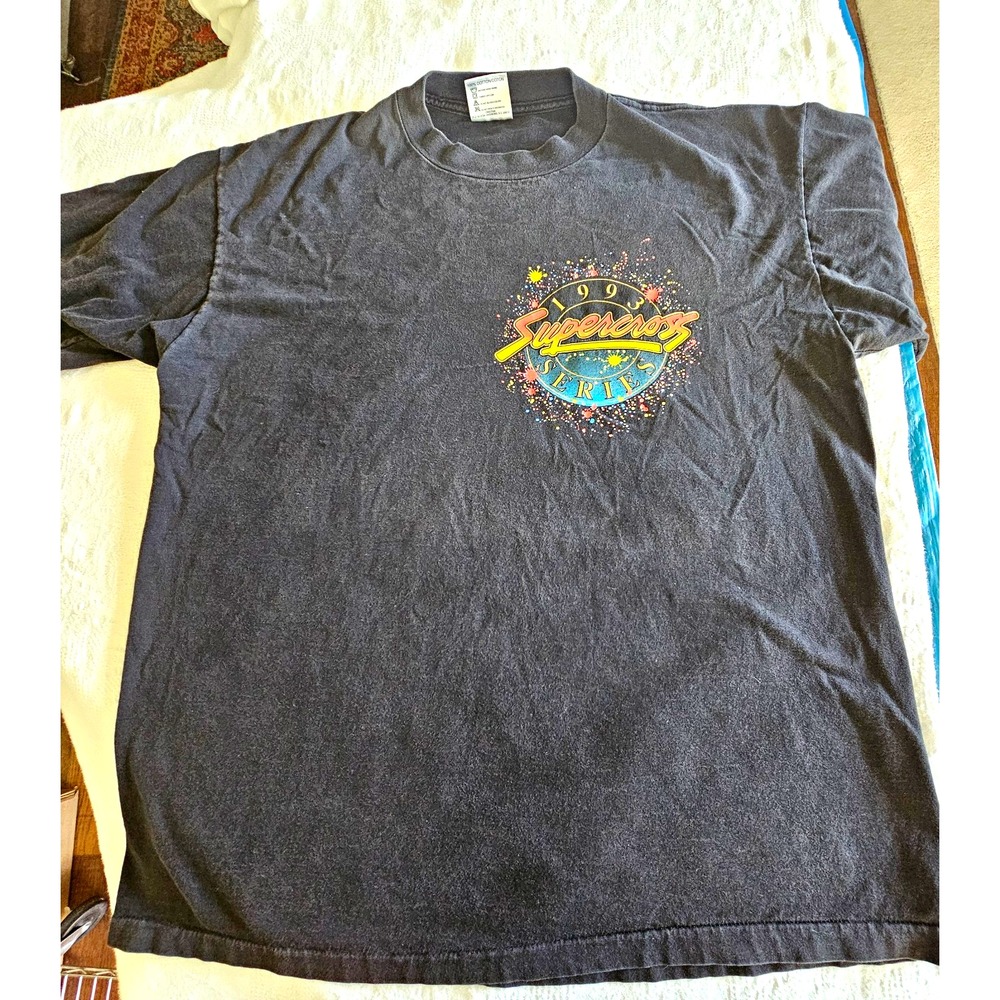 Vintage Dirt Shirts Supercross Motocross Racing T Shirt XL 90s
